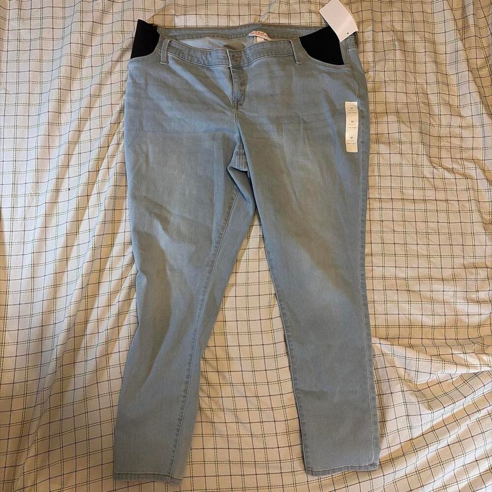 Under Belly Skinny Maternity Pants